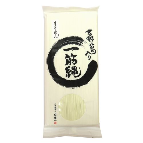 4582238530390



YA-9 X 2



三輪山勝製麺
一筋縄麦縄素麺500g