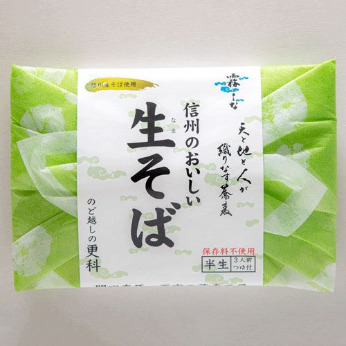4938892471225



48151A



霧しな
白い更科 信州生そば 3人前