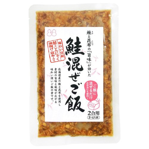 4.97653E+12







不二食品
鮭まぜご飯2合用