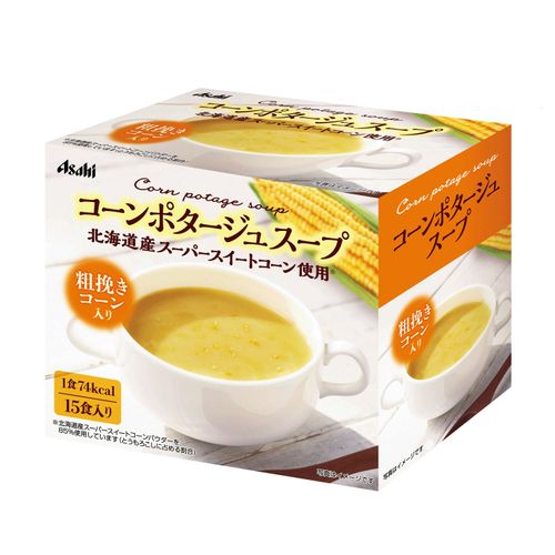 4.98724E+12



ｱｻﾋｸﾞﾙｰﾌﾟ



昭産商事
アサヒ コーンポタージュスープ 15食入