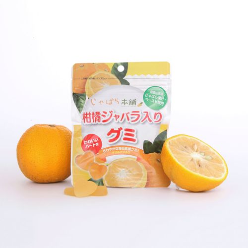 4582468821107







ファイブワン
柑橘じゃばら入グミ