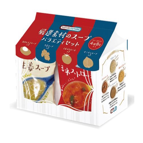 4.94514E+12







コスモス食品
厳選素材のスープバラエティセット 4種8食