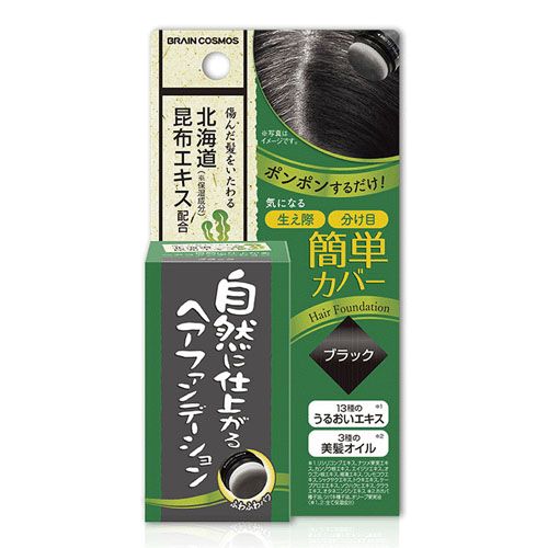 4.57114E+12



ﾌﾞﾗｯｸ



ブレーンコスモス
自然に仕上がるヘアファンデーション ブラック