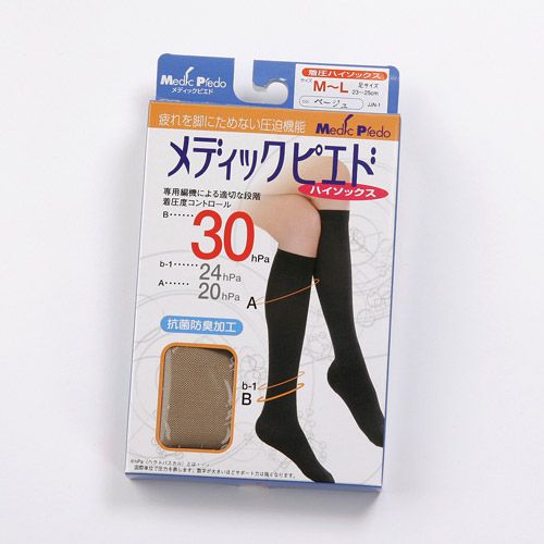 レガルト
着圧ハイソックスメディックピエド