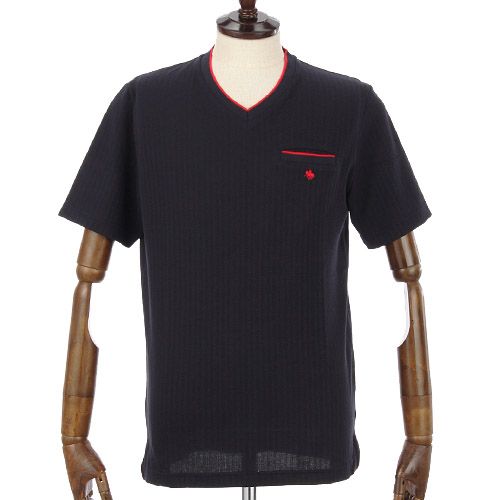 山喜　
POLO VネックTシャツ