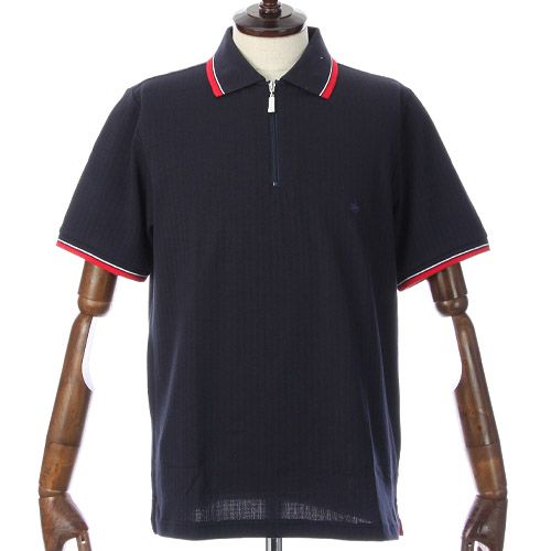 山喜　
POLO ジップアップポロシャツ