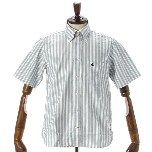 山喜　
POLO オックスストライプ 半袖シャツ
