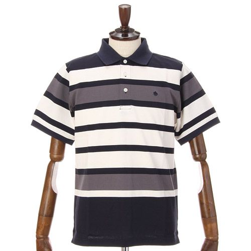 山喜　
POLO パネルボーダーポロシャツ