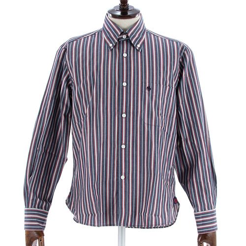 山喜　
POLO ツイルストライプシャツ