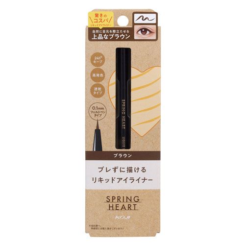 4972915029727



2SH2972



コージー本舗
スプリングハート リキッドアイライナー ブラウン