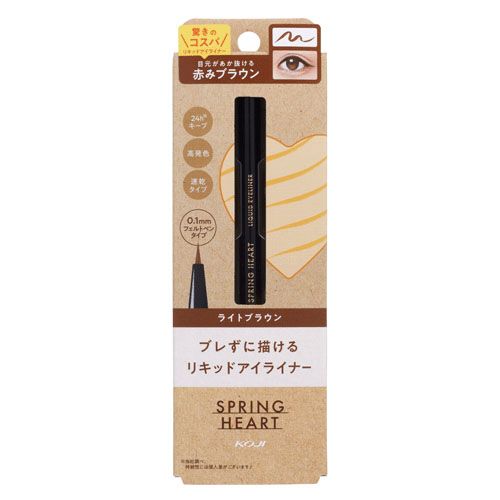 4972915029734



2SH2973



コージー本舗
スプリングハート リキッドアイライナー ライトブラウン