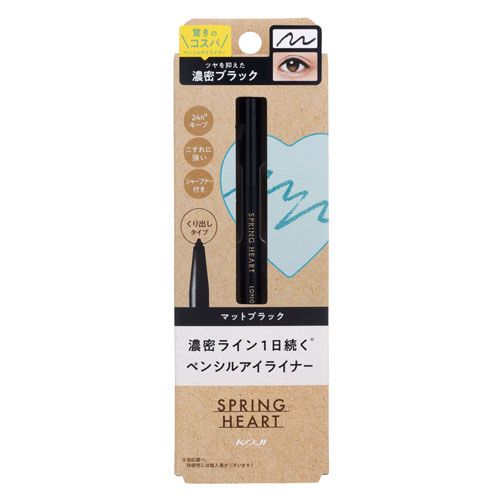 4972915029819



2SH2981



コージー本舗
スプリングハート ロングラスティングアイライナー マットブラック