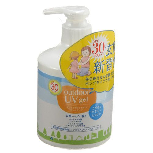 4.57131E+12







クイックレスポンス
アウトドアUVジェル（日焼け止め） SPF30PA＋＋＋