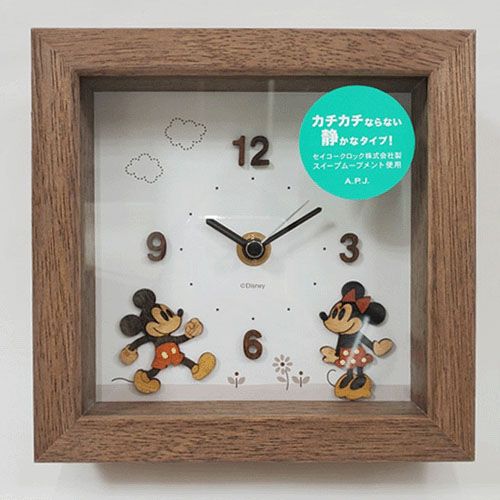 4995027071835



CLOCK122627



アートプリントジャパン
ディズニー ウッドパーツクロック卓上 〈ミッキー＆ミニー〉