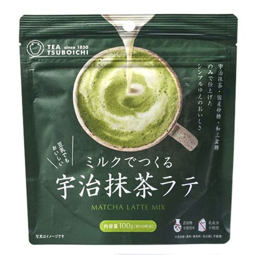 つぼ市製茶本舗
ミルクで作る宇治抹茶ラテ