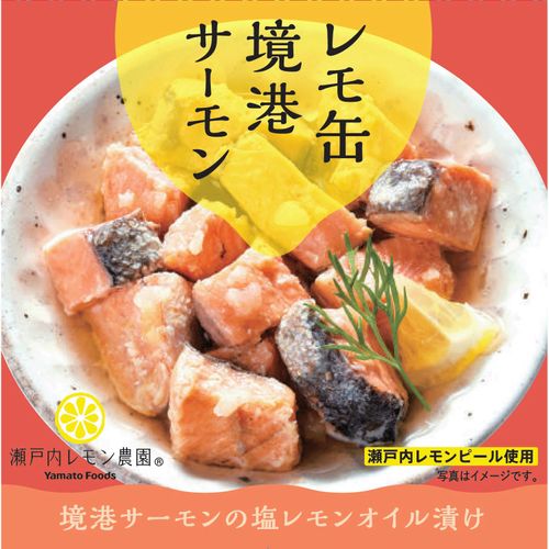 4.58222E+12







ヤマトフーズ
レモ缶境港サーモンの塩レモンオイル漬け