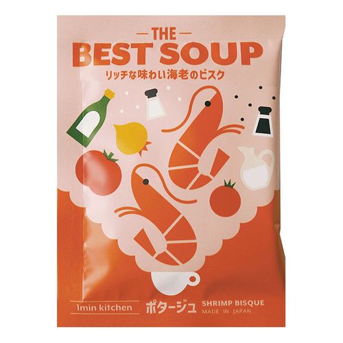 4.90929E+12



12212 10ｹﾀﾊﾞ



陶和
リッチな味わいの海老のビスクスープ