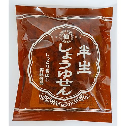 4582212131315



6ｹﾀﾊﾞ



丸井スズキ
煎餅屋仙七半生醤油せん