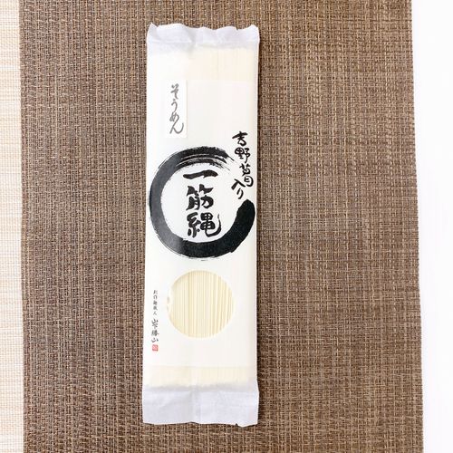 4582238530376



YA-2



三輪山勝製麺
一筋縄麦縄そうめん170g