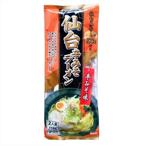 4978977501430







みうら食品
仙台辛みそラーメン2人前