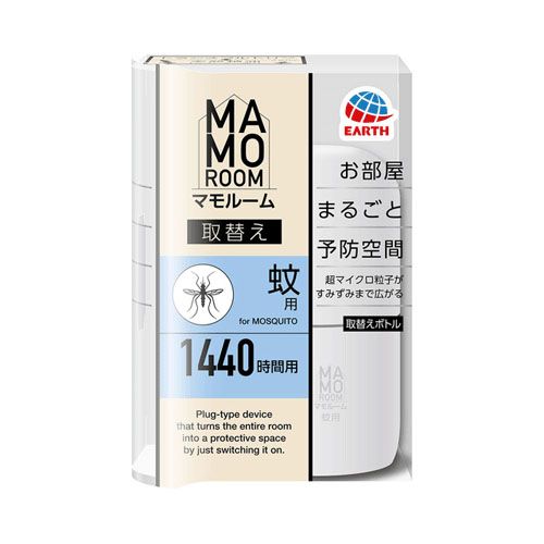 4901080039712



ｱｰｽ



ときわ商会
アース製薬 マモルーム 蚊用 取替え 1440時間用 1本入