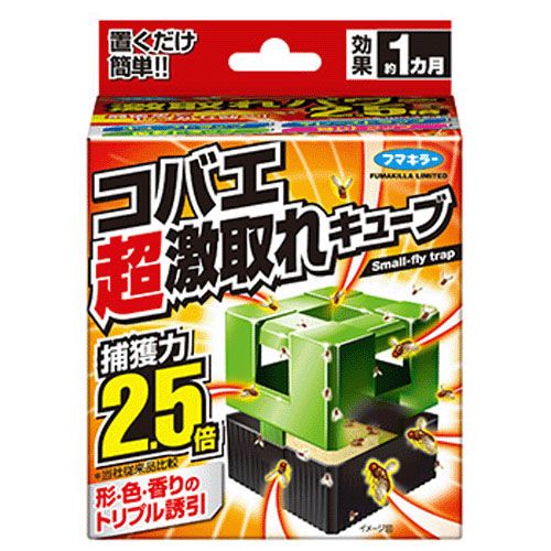 4902424445039



ﾌﾏｷﾗｰ



ときわ商会
フマキラー コバエ超激取れキューブ1個入