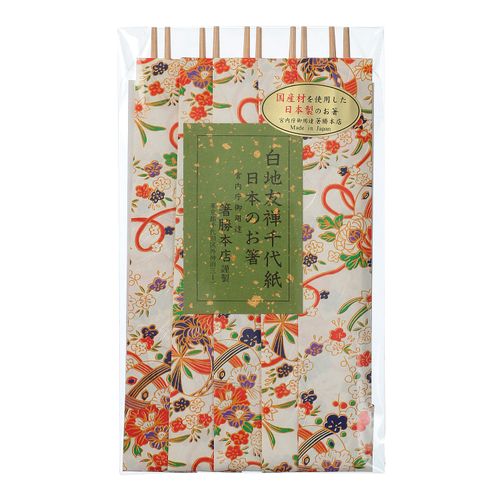 ﾖｼﾉｽｷﾞﾕｳｾﾞﾝﾃﾏﾘ



箸勝本店
吉野杉らんちゅう箸 24cm 5膳セット 白地友禅手毬柄