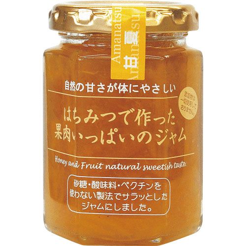 4909624001195



150G



金澤やまぎし養蜂場
はちみつで作った果肉いっぱいのジャム（甘夏ママレード）