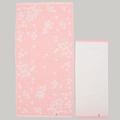 4518607671432







スタイレム瀧定大阪
桜おり布タオルギフトセット （バスタオル1P／フェイスタオル1P）