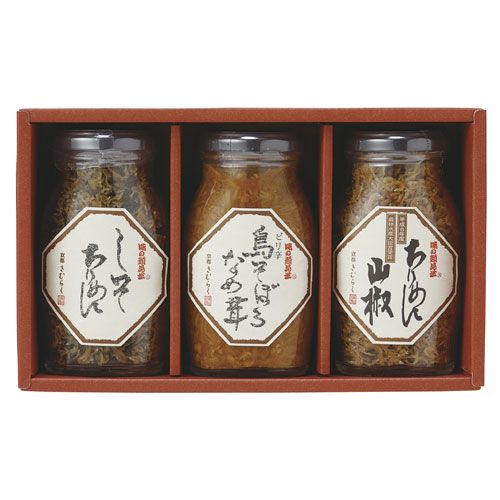 ﾛﾏﾝ-26B



木村九商店
味の顔見世 佃煮詰合せ 浪漫