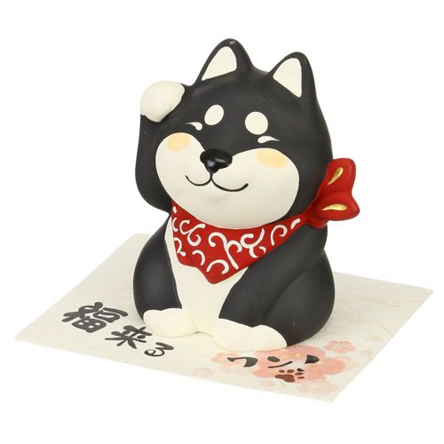 リュウコドウ
柴犬福招き