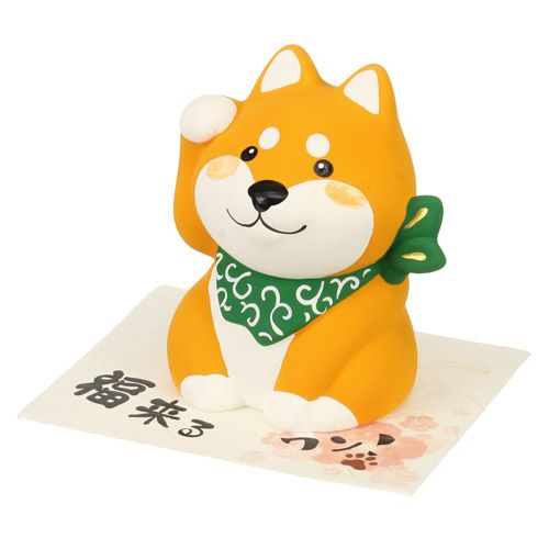 リュウコドウ
柴犬福招き