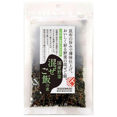 4535301017090







タクセイ
匠国産野菜混ぜご飯の素