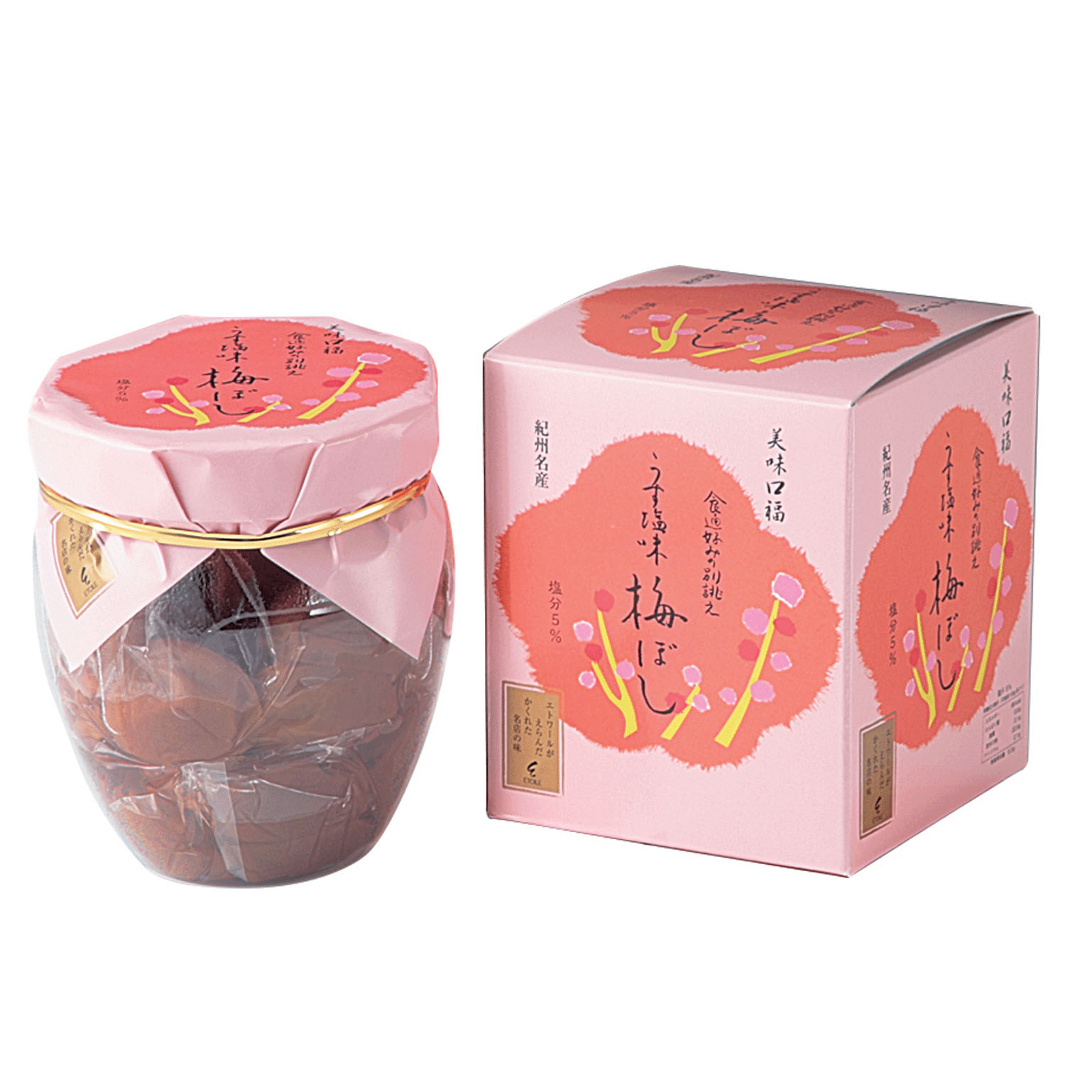 4571309070781



ｴﾝﾌﾞﾝ5%



中田食品
うす塩味梅干し 500g