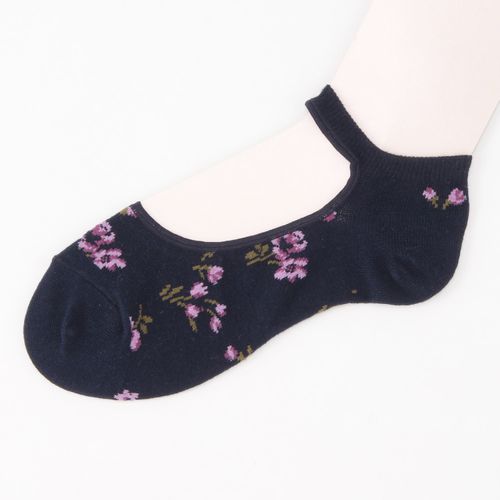 常峰ソックス
エトワールオリジナル甲くりぬき総花柄靴下