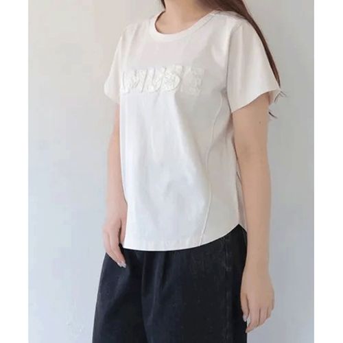 三澤　
Vingtrois パッチワークロゴTシャツ