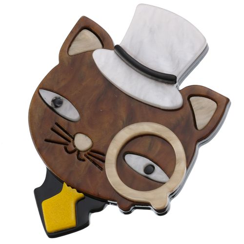 ジェノバ
猫ブローチ