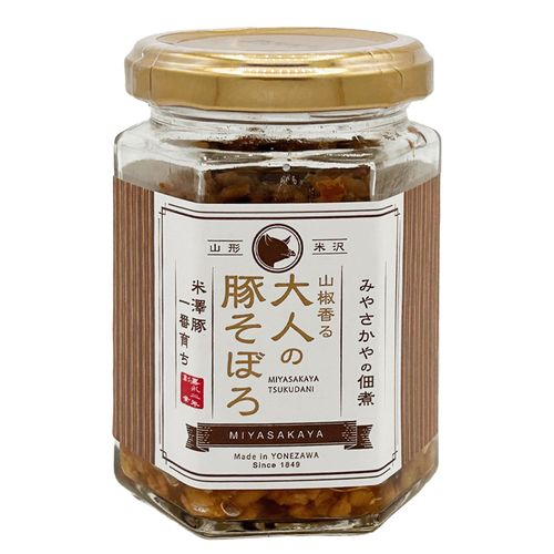 4938468115133







タスクフーズ
みやさかやの佃煮大人の豚そぼろ