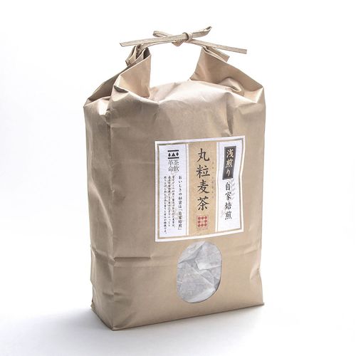 4970606001601







井指製茶
自家焙煎丸粒麦茶浅煎り60袋入