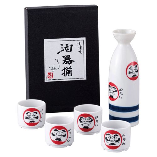 050059



イチヤマ
蛇の目福だるま酒器揃