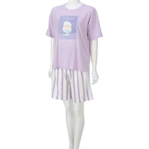 ギャルソンヌ
CandyClosetストライプかき氷柄Tスーツパジャマ