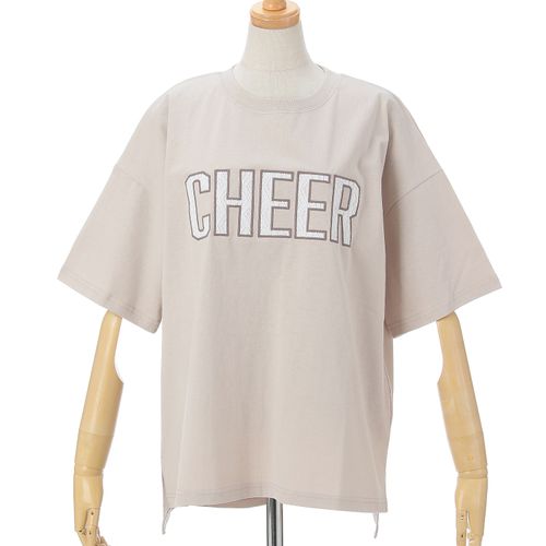 オンアンドオン
le colis レースロゴワイドTEE