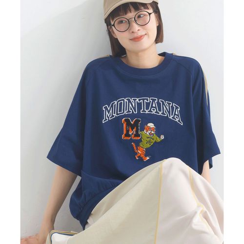 ミーム
iriey 16／－ОE天竺 トラックサガラ刺繍プルオーバー