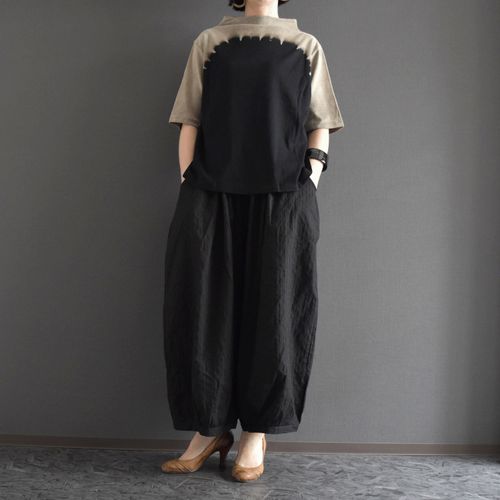 ケトレード
ケトレード ブリーチ柄ボトルネックブラウス