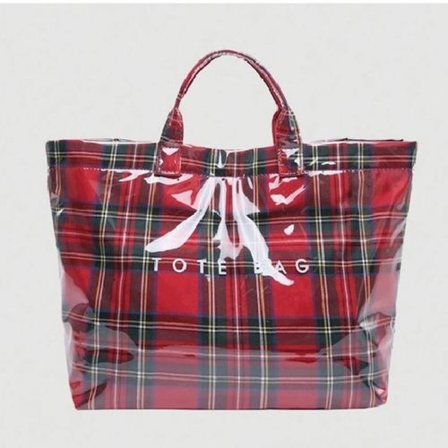 ＣＪ・ＫｅｎｗａＩｎｔｅｒｎａｔｉｏｎａｌ
PVCタータンチェックトートバッグ