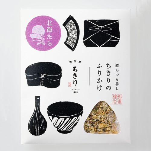 4904635073520



7352



ちきり清水商店
ちきりのふりかけ北海たらしそ味