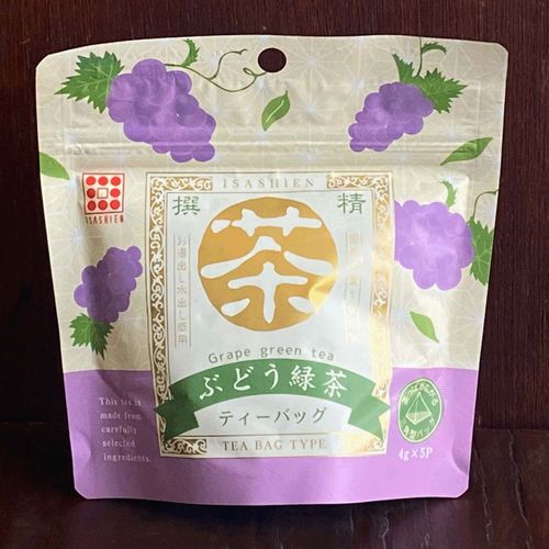 4970606134125







井指製茶
丸茶ミニぶどう緑茶5包入