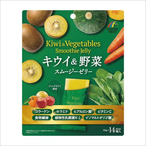 4903361672526



672520



ユニマットリケン
キウイ＆野菜スムージーゼリー