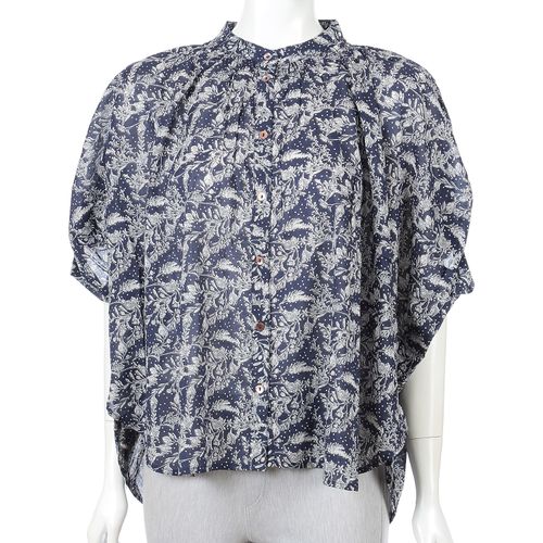アンナヴァン
ボイルプリントシャーリングシャツ