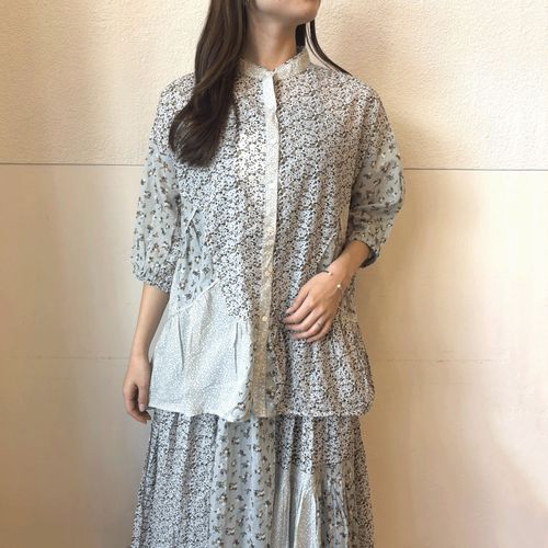 アンナヴァン
パッチワークティアードチュニック